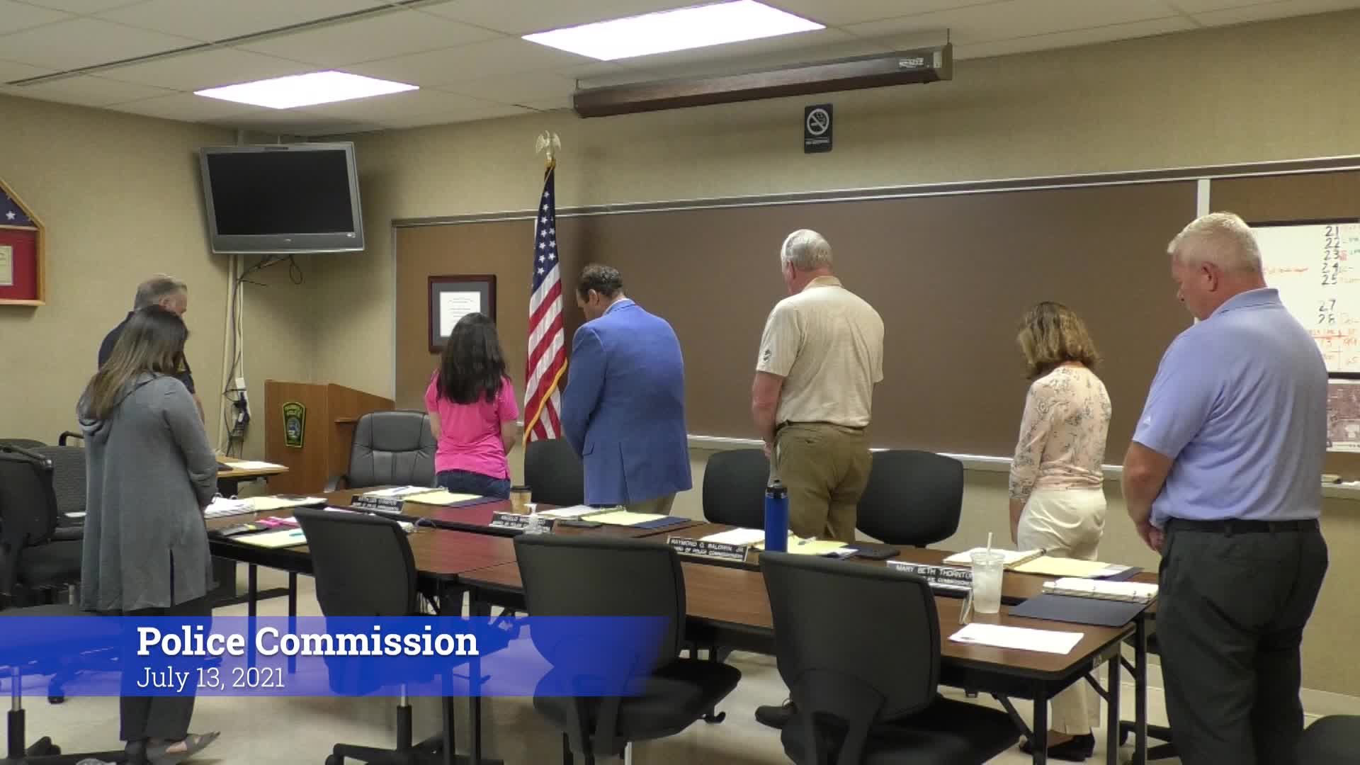 Thumbnail image for Police Commission 7/13/21 Meeting