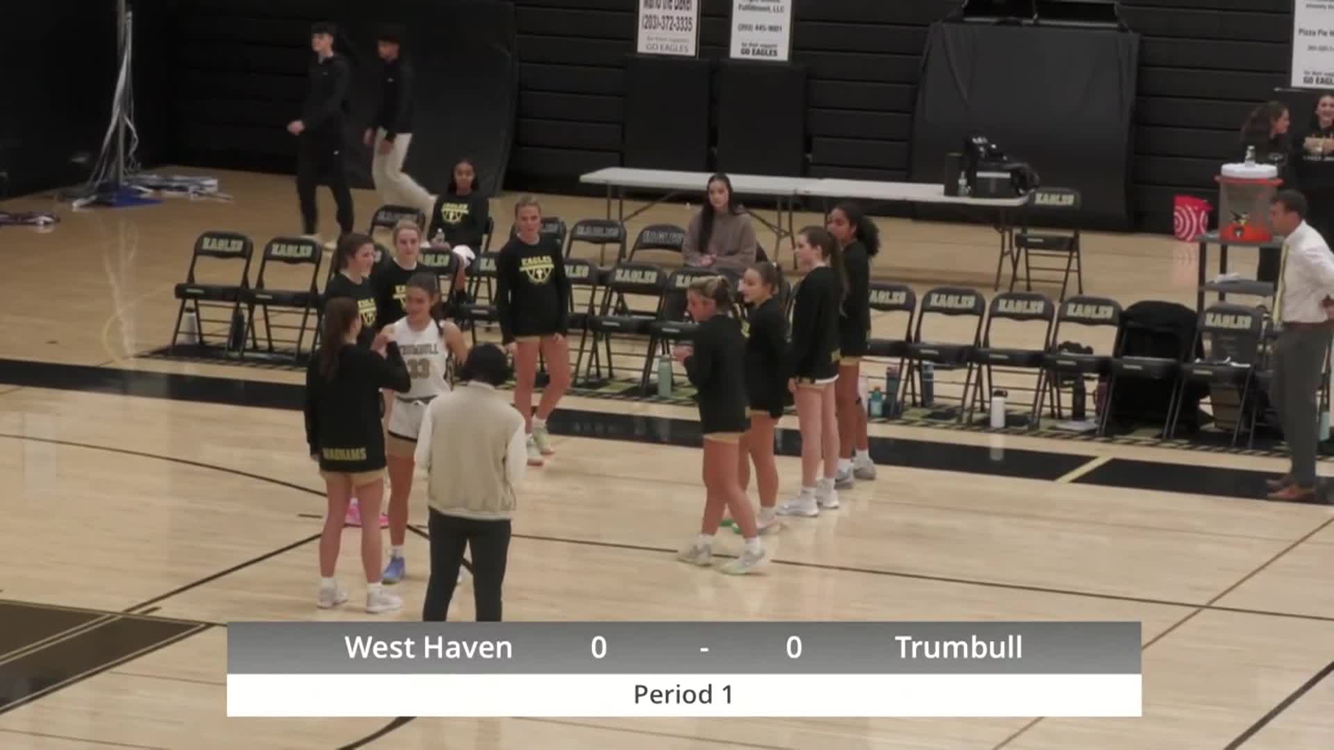 Thumbnail image for Varsity Girls Basketball: Trumbull vs. West Haven