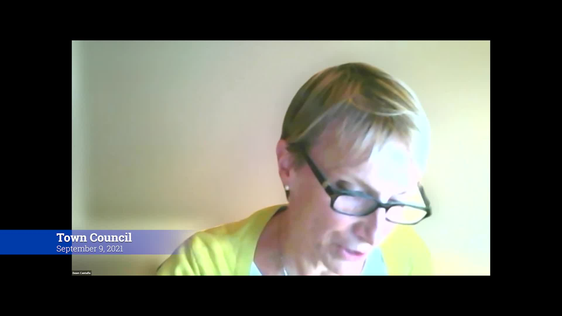 Thumbnail image for Town Council 9/9/21 Meeting