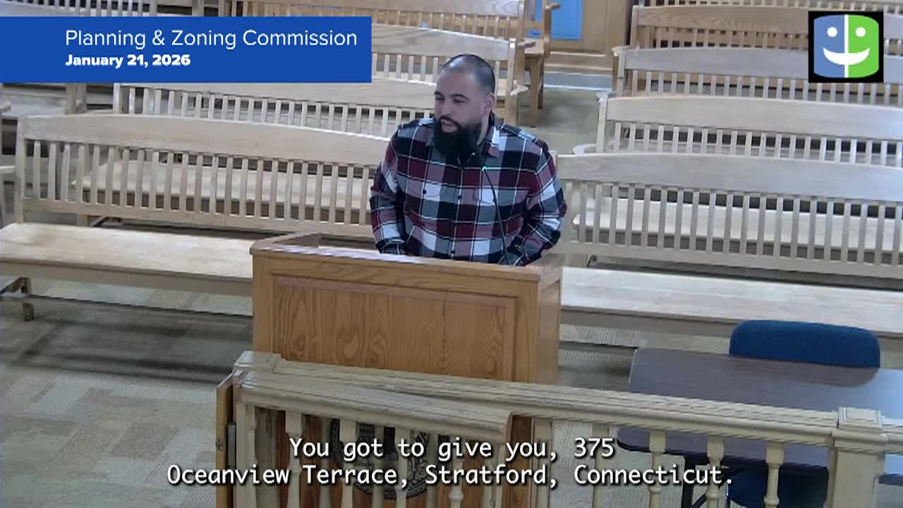 Thumbnail image for Planning & Zoning Commission 1/21/26 Meeting