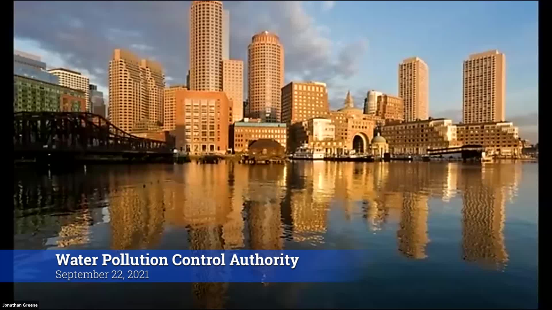 Thumbnail image for Water Pollution Control Authority 9/22/21 Meeting