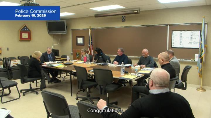Thumbnail image for Police Commission 2/10/26 Meeting