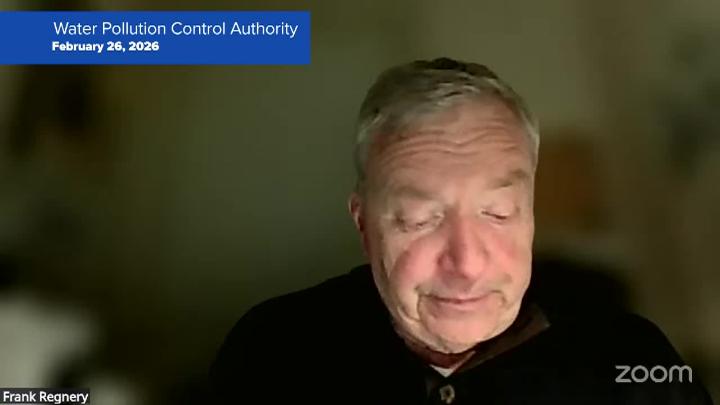 Thumbnail image for Water Pollution & Control Authority 2/26/26 Meeting