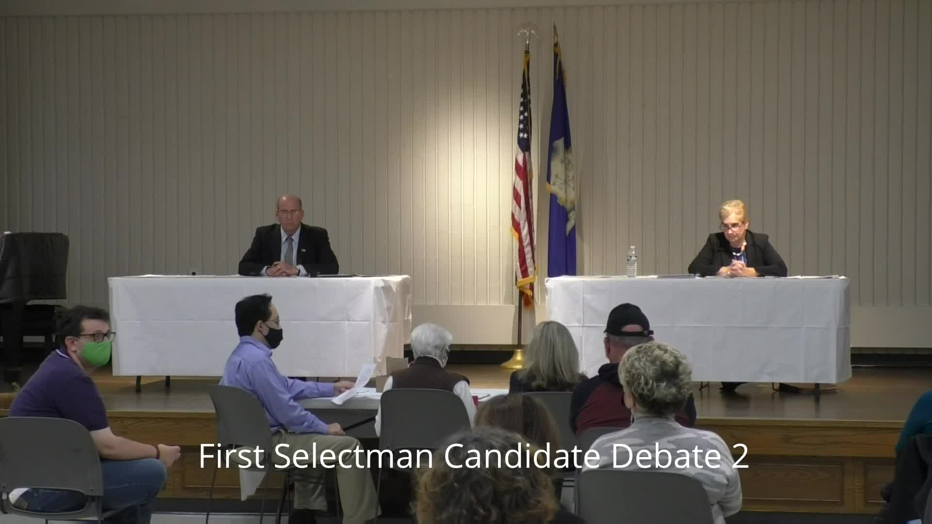 Thumbnail image for First Selectman Debate 2 10/28/21