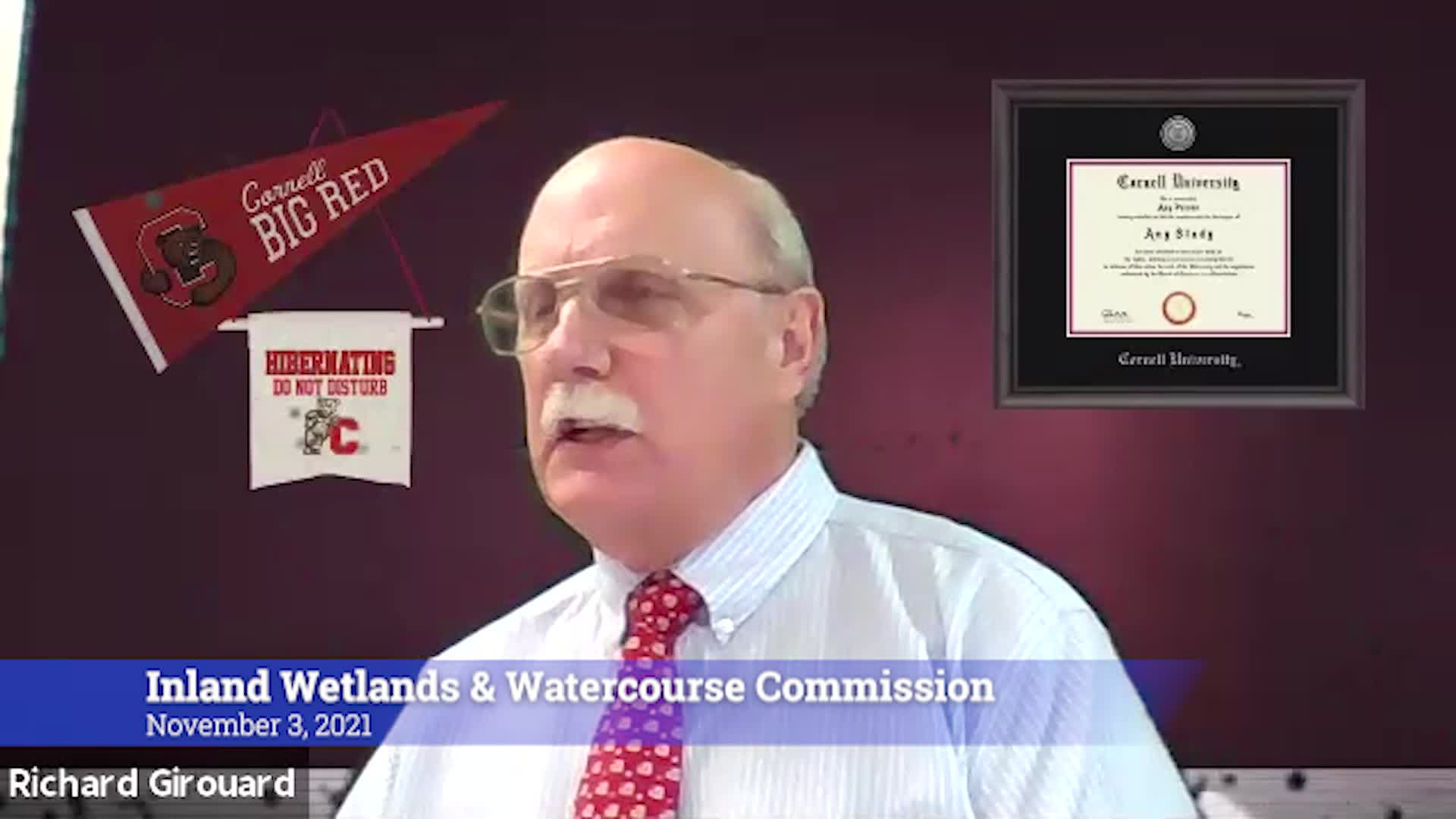 Thumbnail image for Inland Wetlands & Watercourse Commission 11/3/21 Meeting