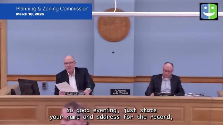 Thumbnail image for Planning & Zoning Commission 3/18/26 Meeting