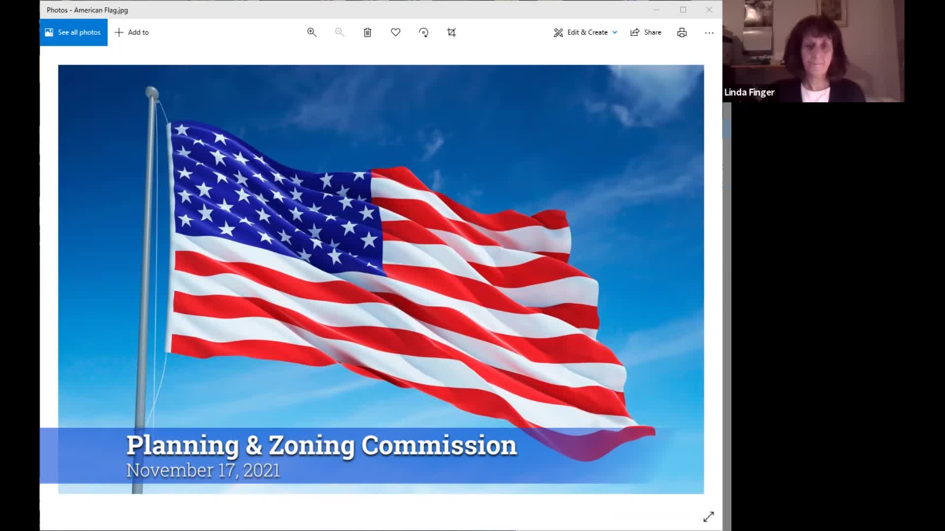 Thumbnail image for Planning & Zoning Commission 11/17/21 Meeting