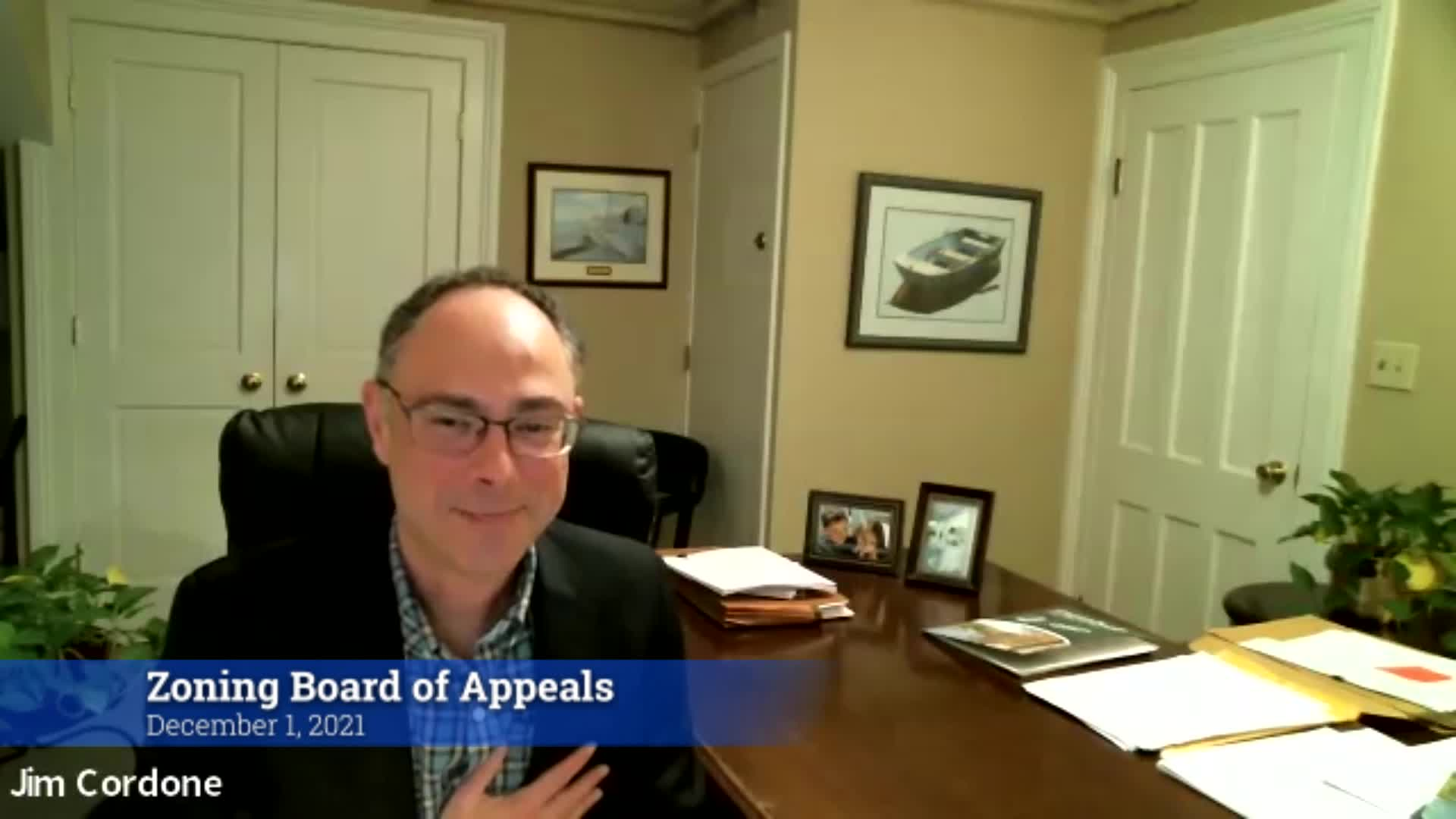 Thumbnail image for Zoning Board of Appeals 12/1/21 Meeting