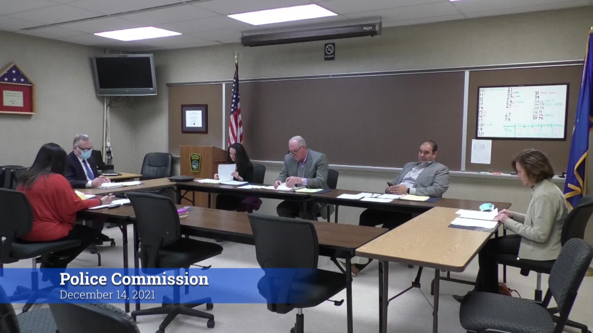 Thumbnail image for Police Commission 12/14/21 Meeting