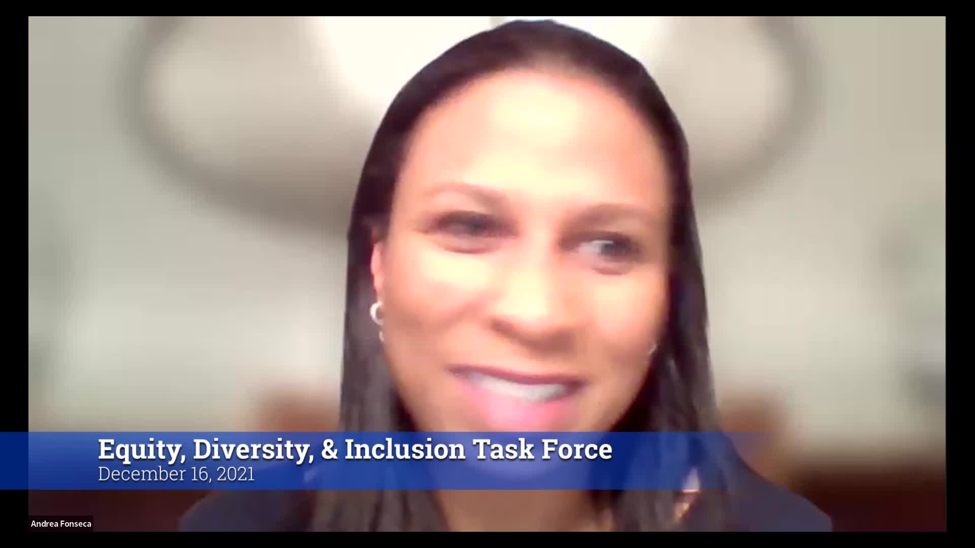 Thumbnail image for Equity, Diversity, & Inclusion Task Force 12/16/21 Meeting