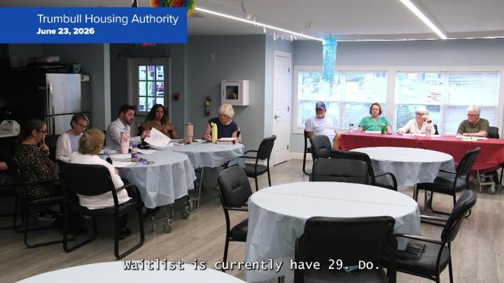 Thumbnail image for Trumbull Housing Authority 6/23/26 Meeting
