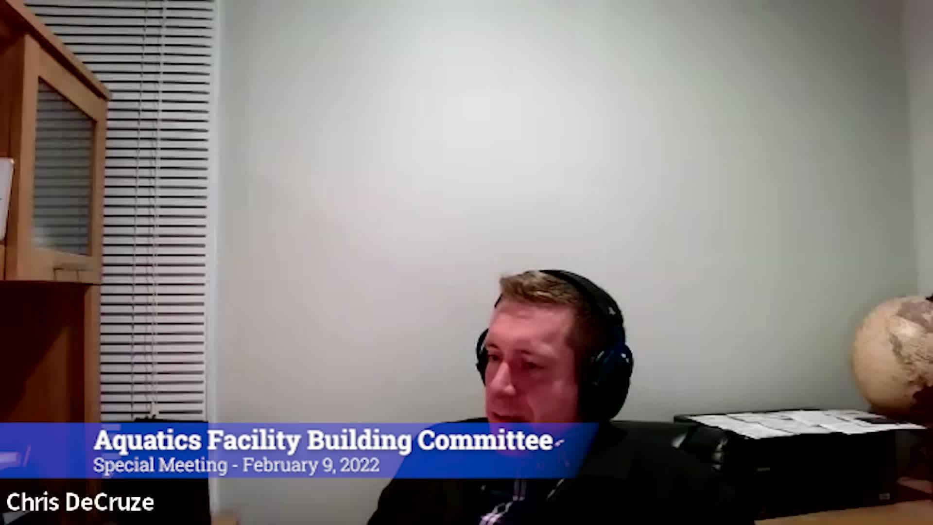 Thumbnail image for Aquatics Facilities Building Committee 2/9/22 Meeting