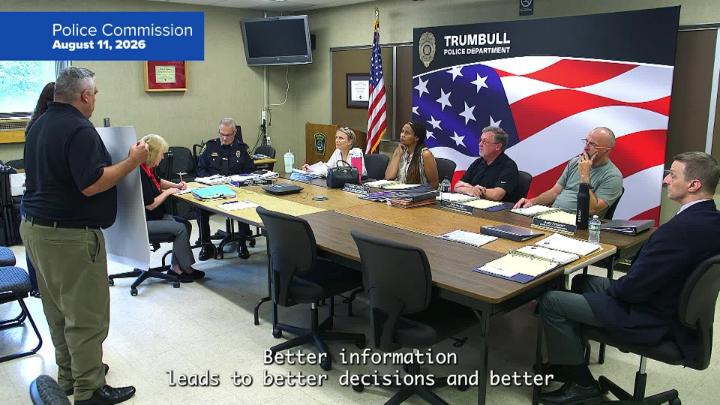 Thumbnail image for Police Commission 8/11/26 Meeting
