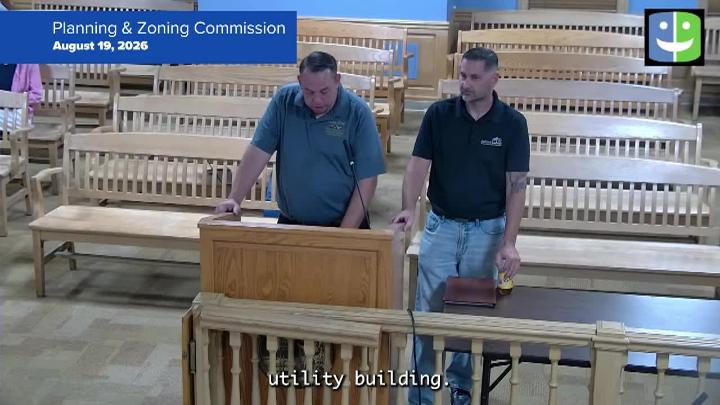 Thumbnail image for Planning _ Zoning Commission 8/19/26 Meeting
