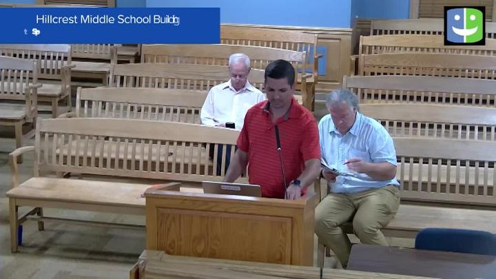 Thumbnail image for Hillcrest Middle School Building Committee 9/8/26 Meeting