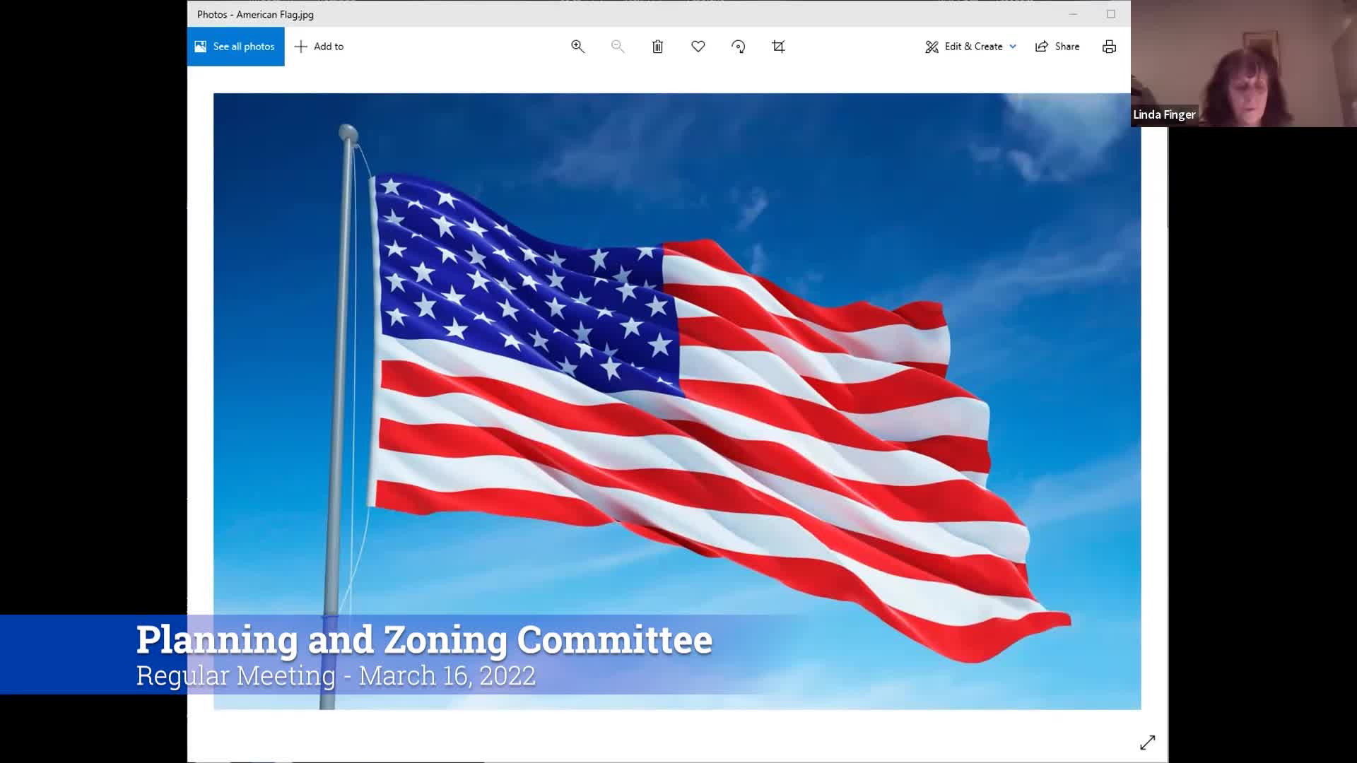 Thumbnail image for Planning & Zoning Commission 3/16/22 Meeting