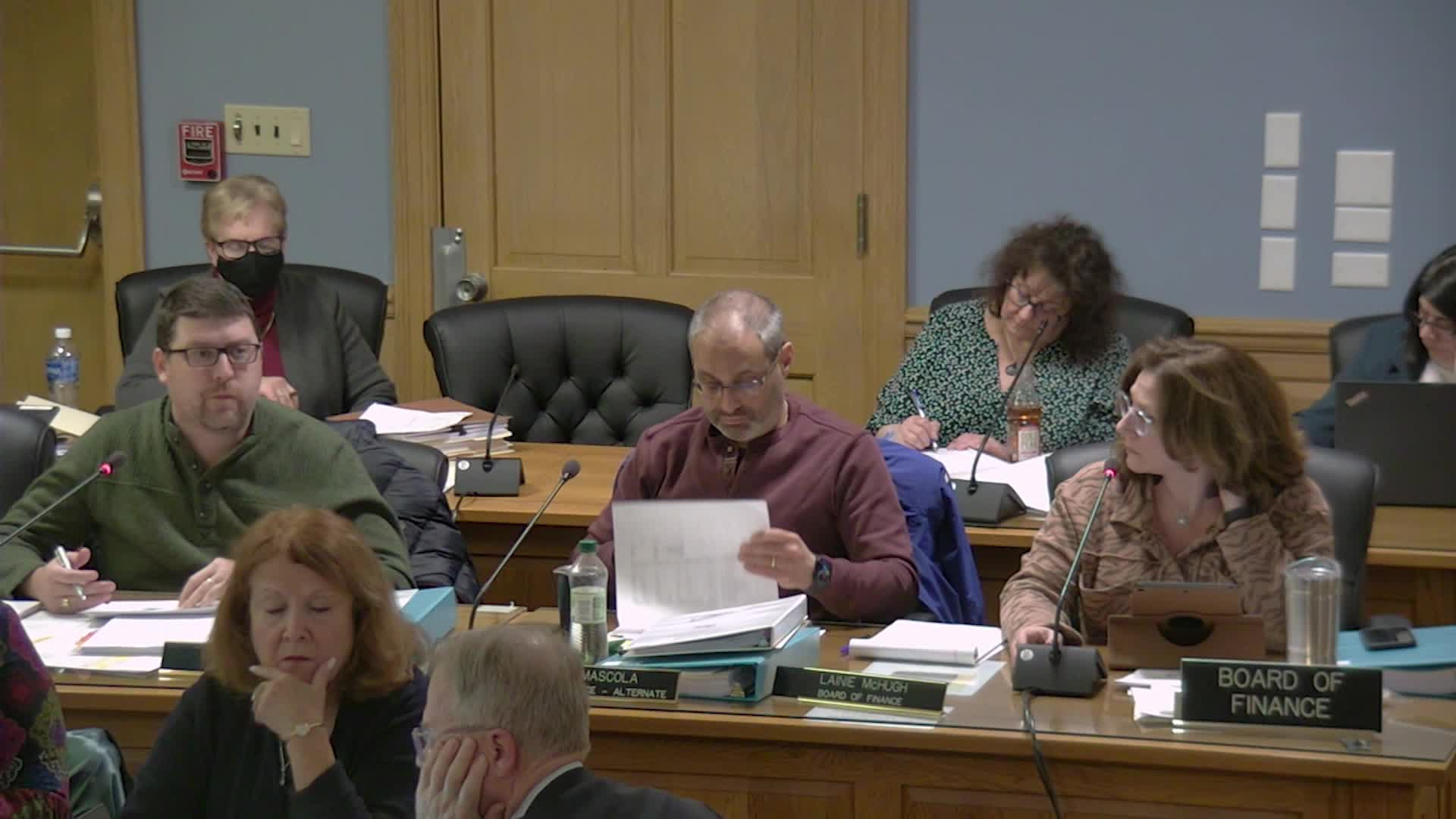 Thumbnail image for Board of Finance 3/24 Budget Hearing