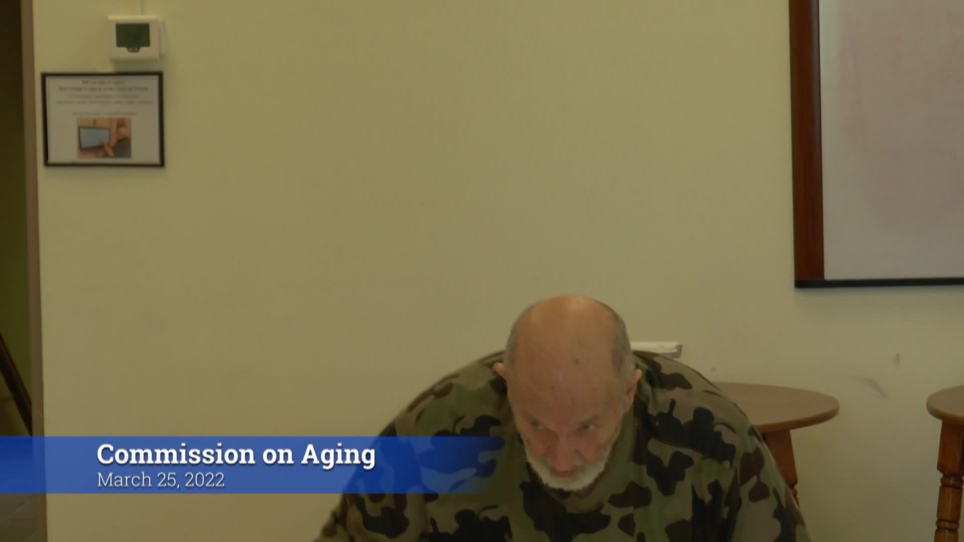 Thumbnail image for Commission on Aging 3/25/22 Meeting
