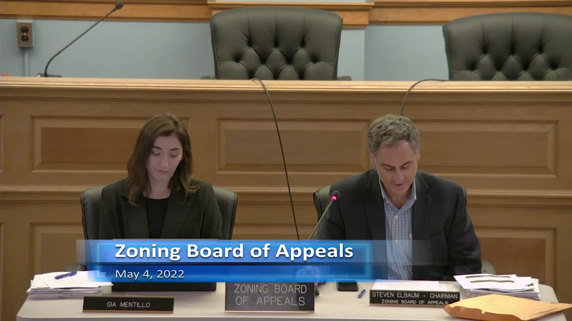 Thumbnail image for Zoning Board of Appeals 5/4/22 Meeting