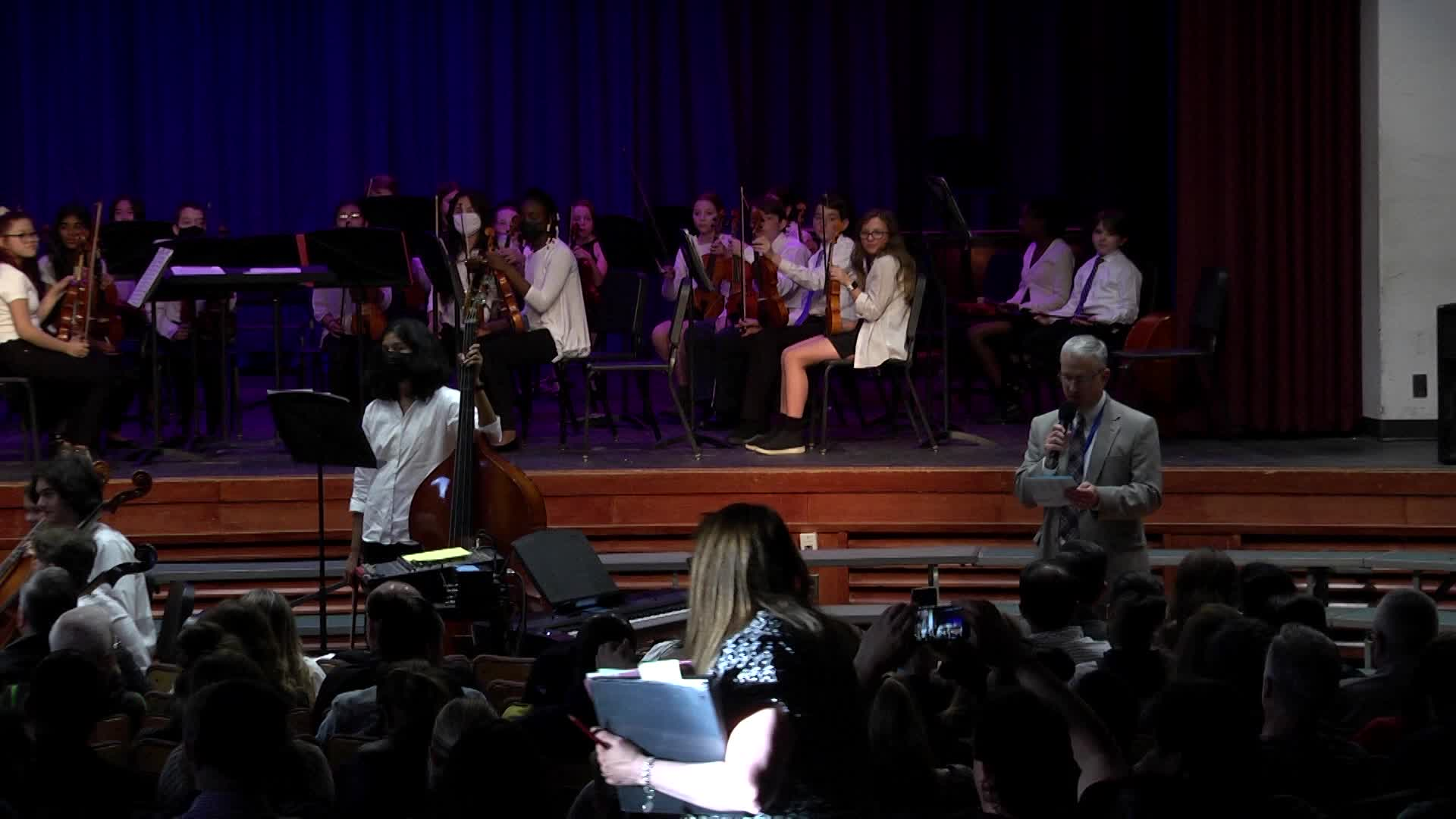 Thumbnail image for Madison Middle School 2022 Spring Strings & 6th Grade Choral Concert