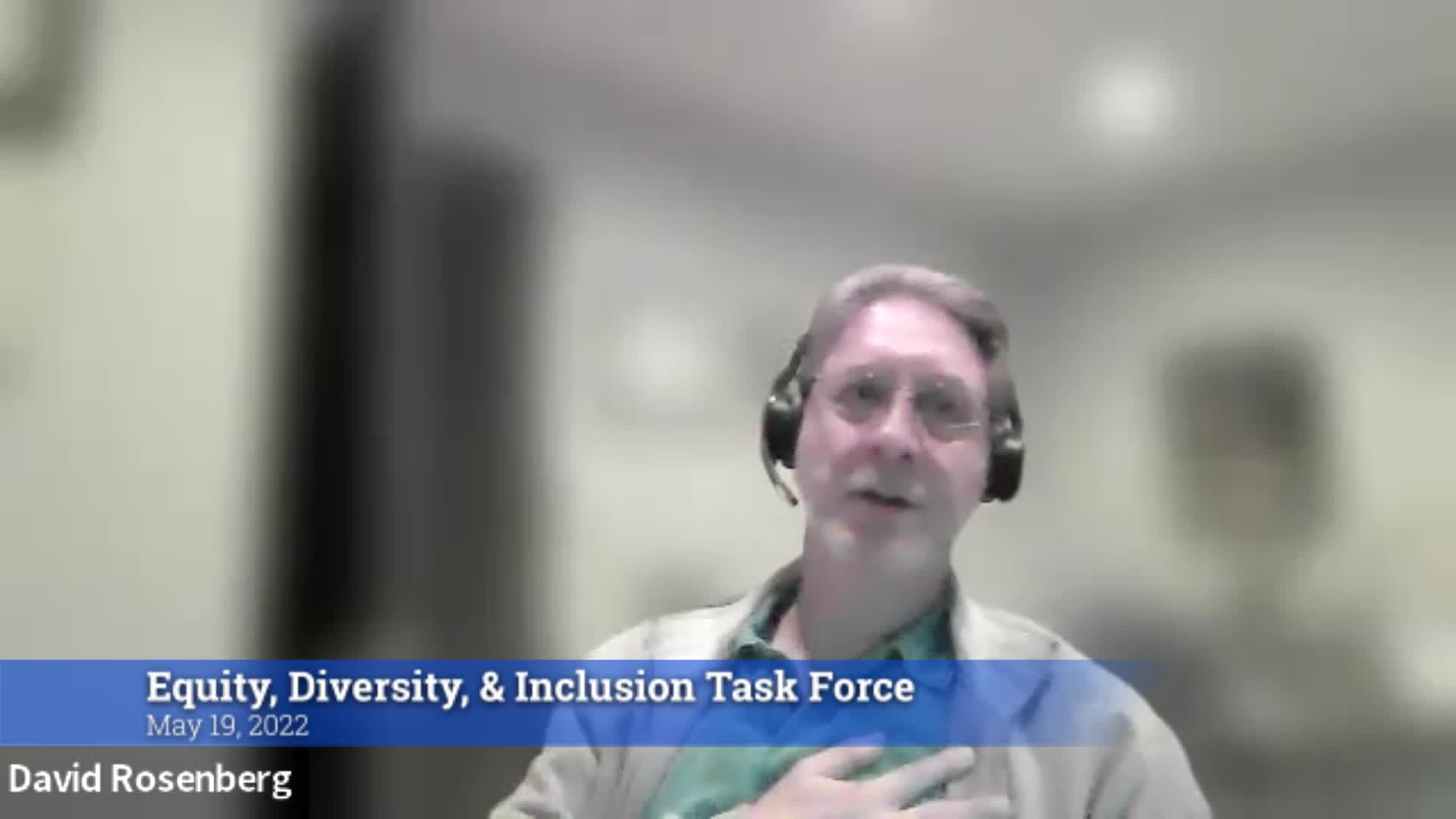 Thumbnail image for Equity, Diversity, & Inclusion Task Force 5/19/22 Meeting