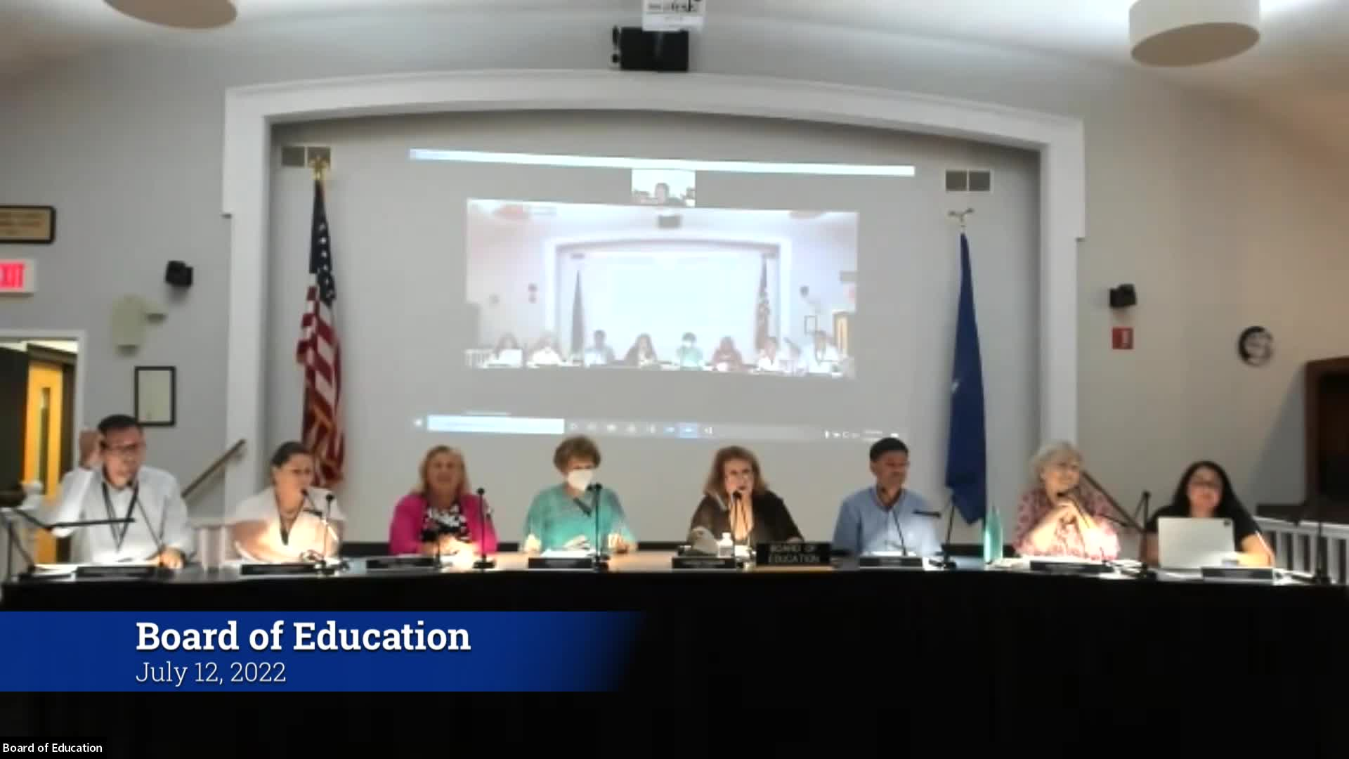 Thumbnail image for Board of Education 7/12/22 Meeting