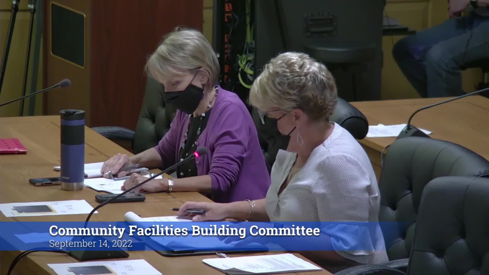 Thumbnail image for Community Facilities Building Committee 9/14/22 Meeting