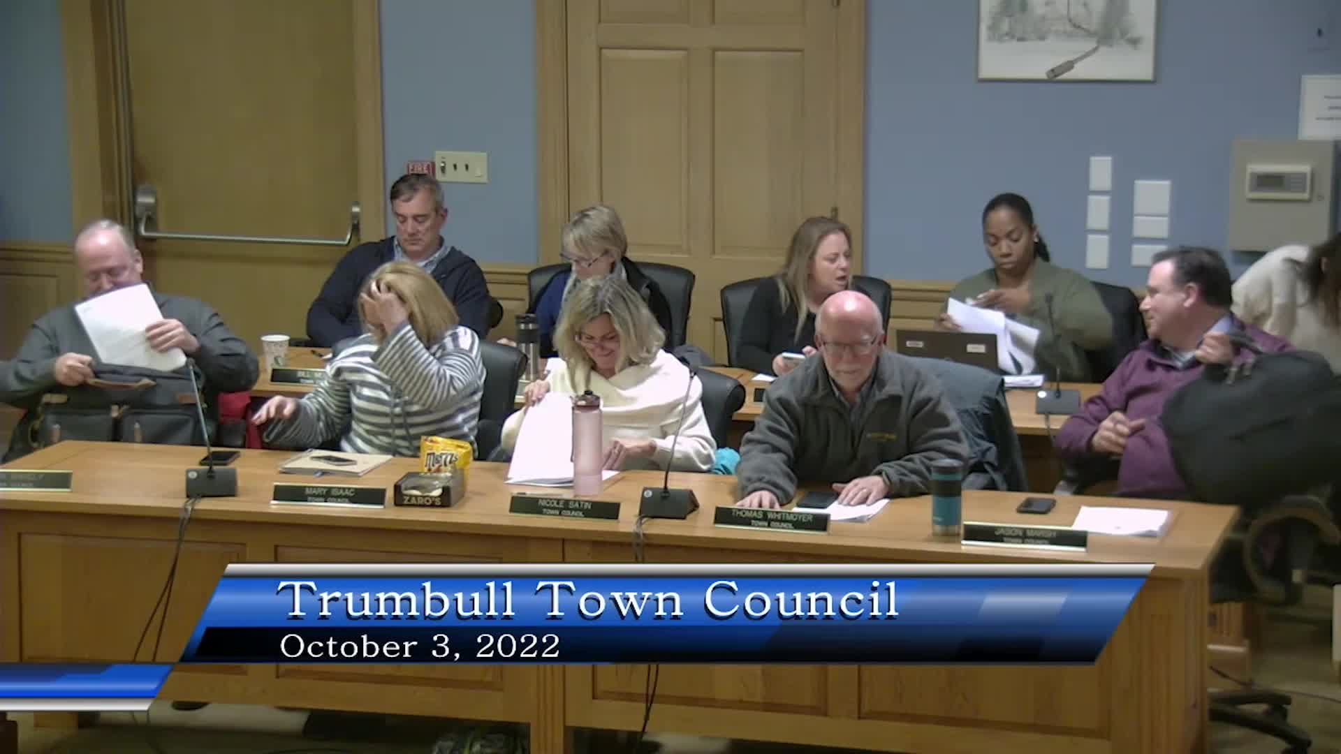 Thumbnail image for Town Council 10/3/22 Meeting