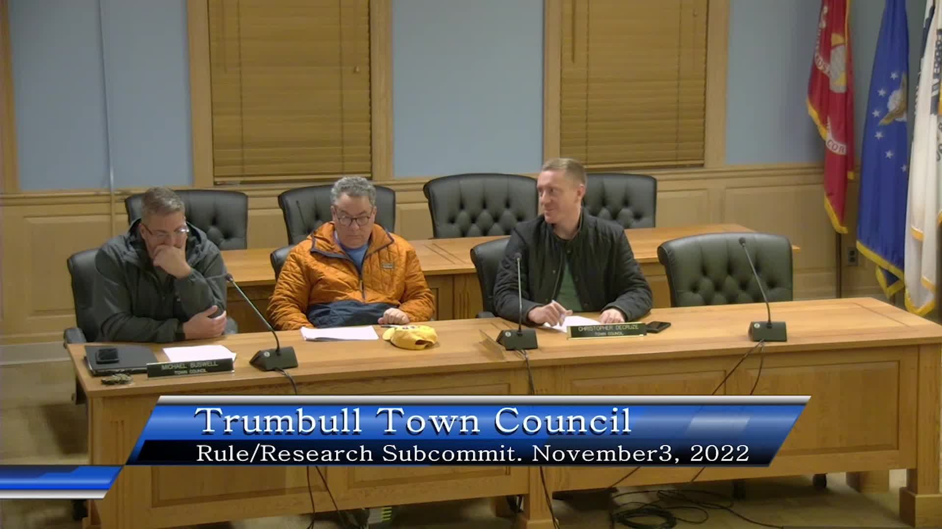 Thumbnail image for Town Council Rules & Research Committee 11/03/22 Meeting