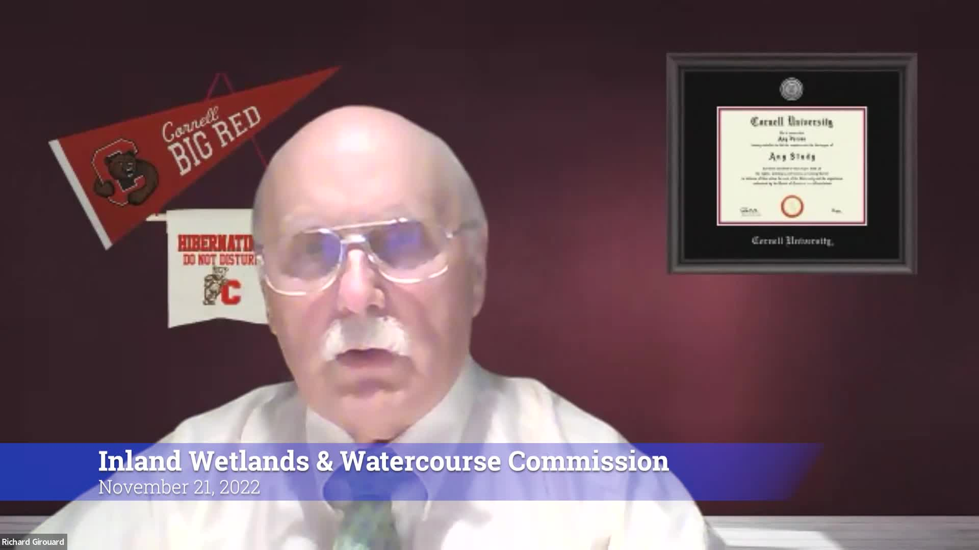 Thumbnail image for Inland Wetlands & Watercourse Commission 11/21/22 Meeting