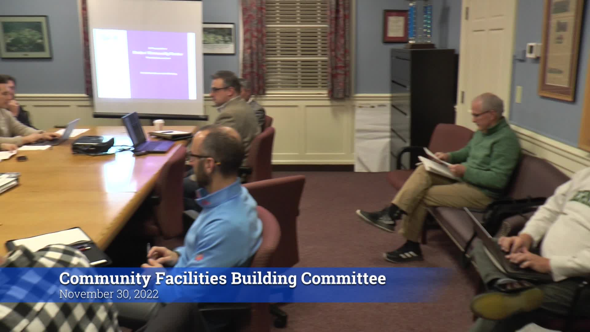Thumbnail image for Community Facilities Building Committee 11/30/22 Meeting