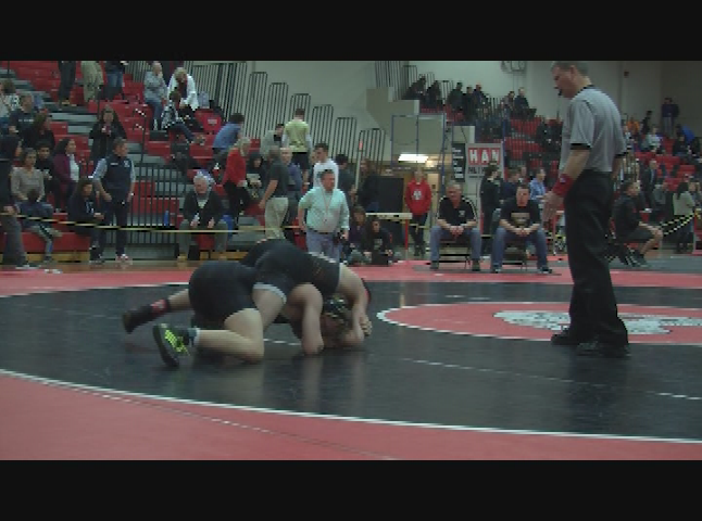 Thumbnail image for Boys Varsity Wrestling: THS at FCIAC Tournament