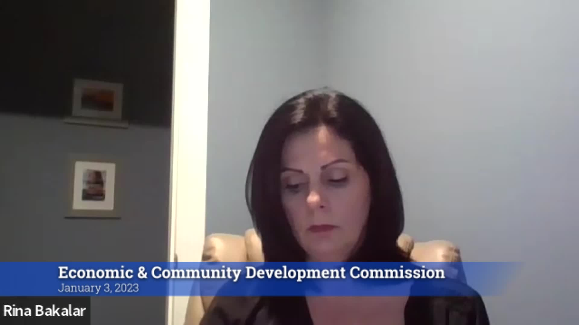 Thumbnail image for Economic & Community Development Commission 1/3/23 Meeting