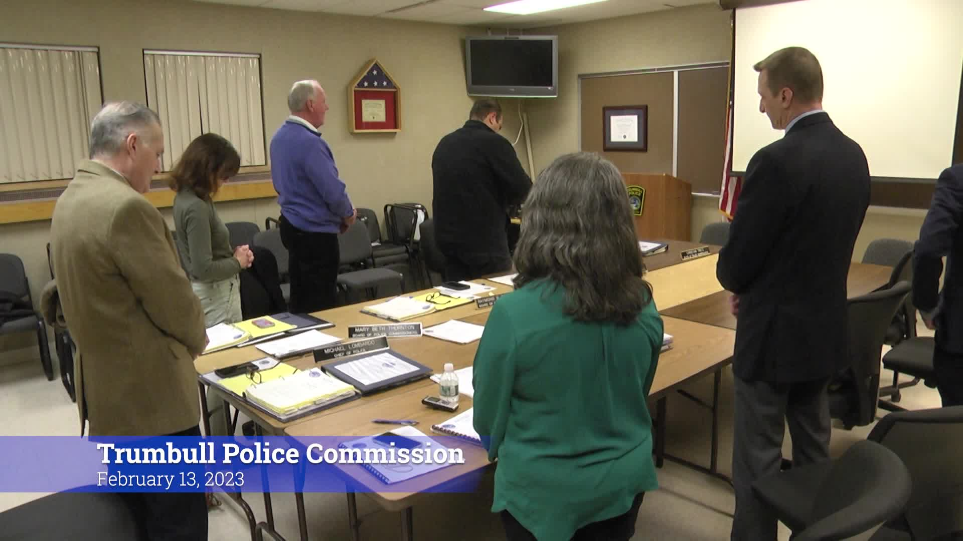 Thumbnail image for Police Commission 2/13/23 Meeting