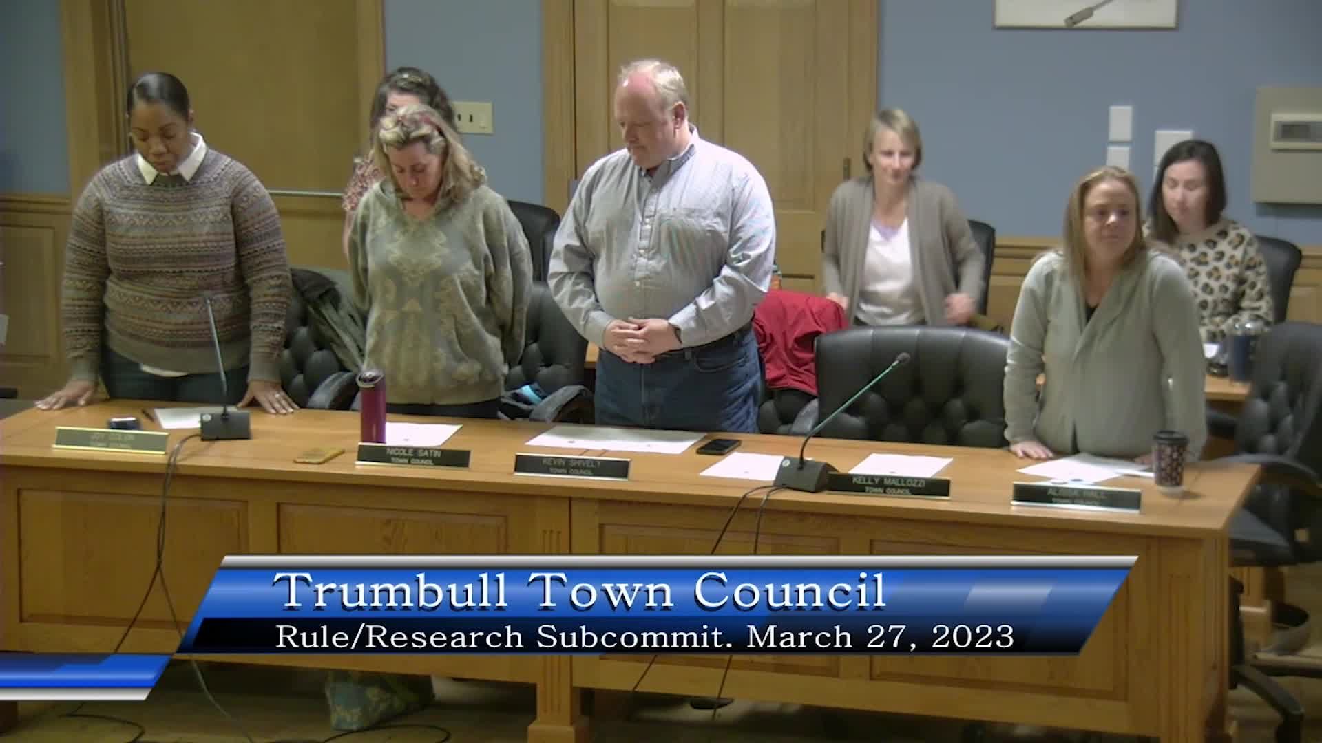 Thumbnail image for Town Council Rules & Research Committee 3/27/23 Meeting