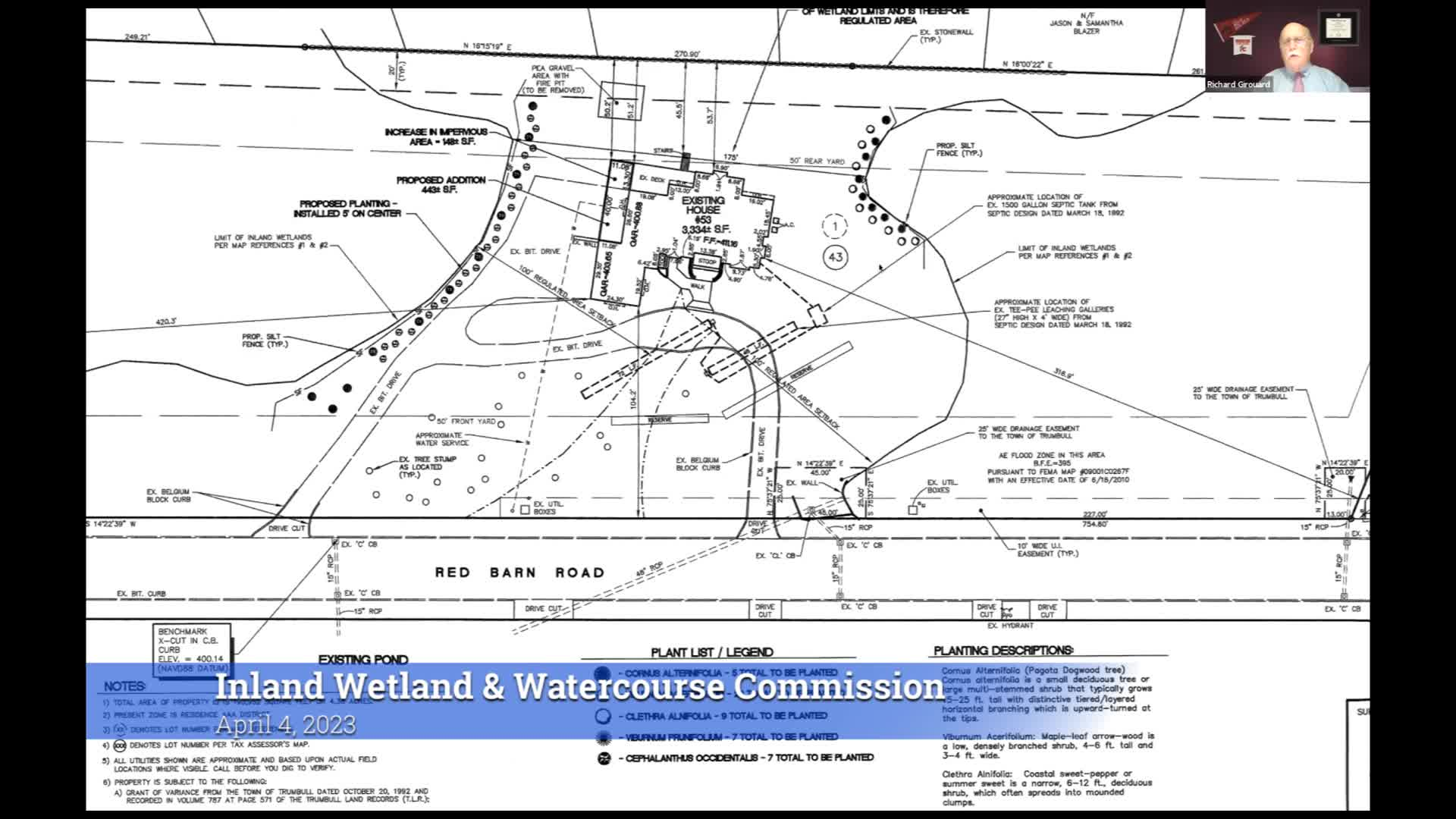 Thumbnail image for Inland Wetland & Watercourse Commission 4/4/23 Meeting