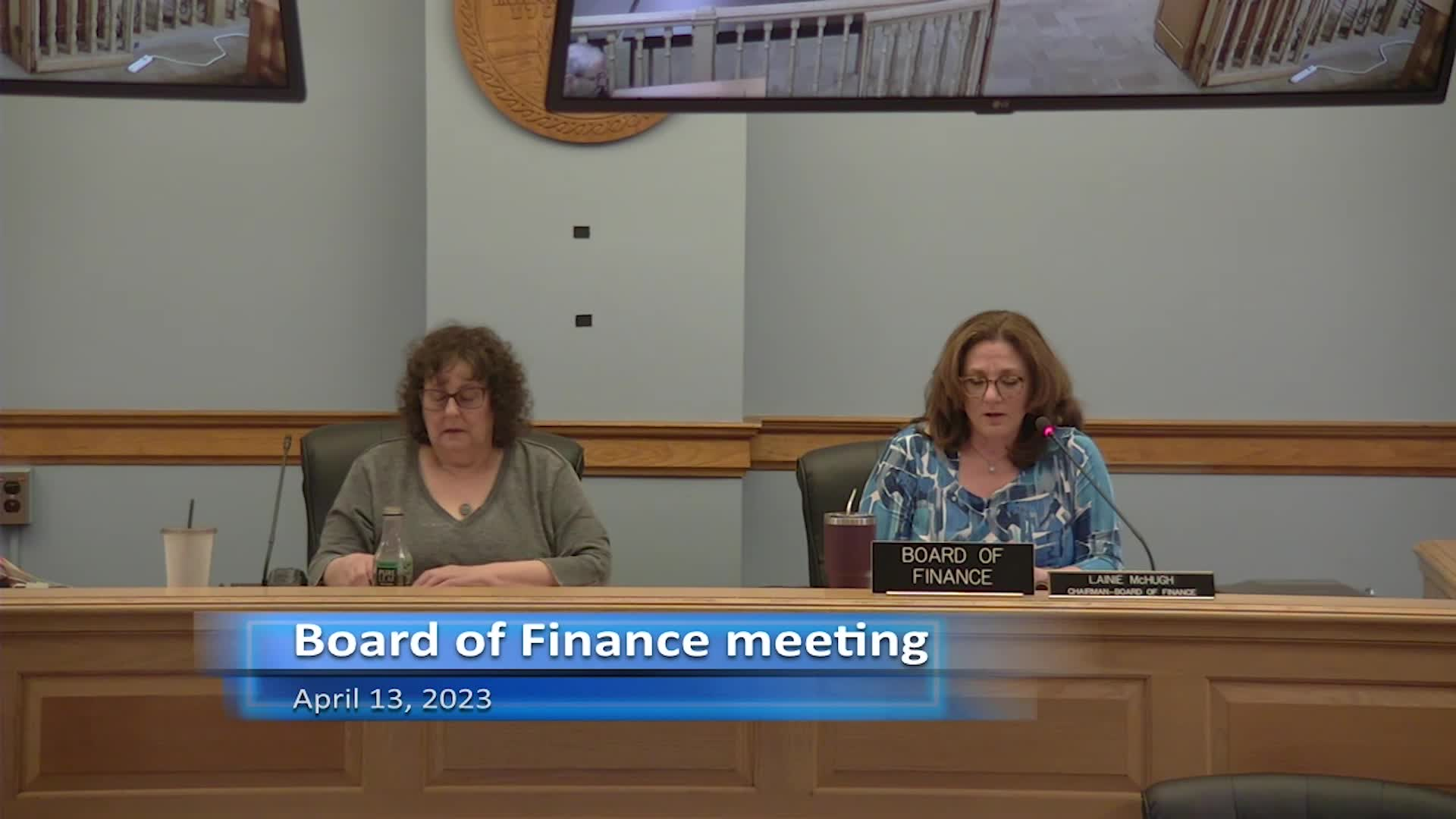 Thumbnail image for Board of Finance 4/13/23 Meeting