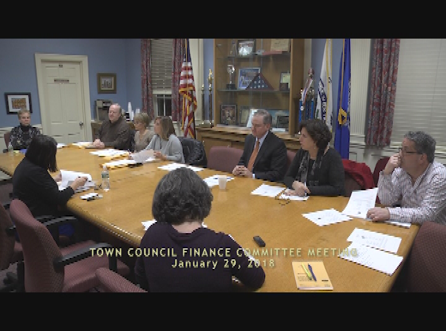 Thumbnail image for Town Council Finance Committee 1/29 Meeting