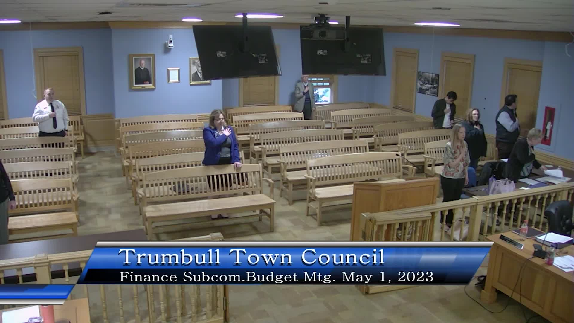 Thumbnail image for Town Council Finance Committee 5/1/23 Budget Voting Session