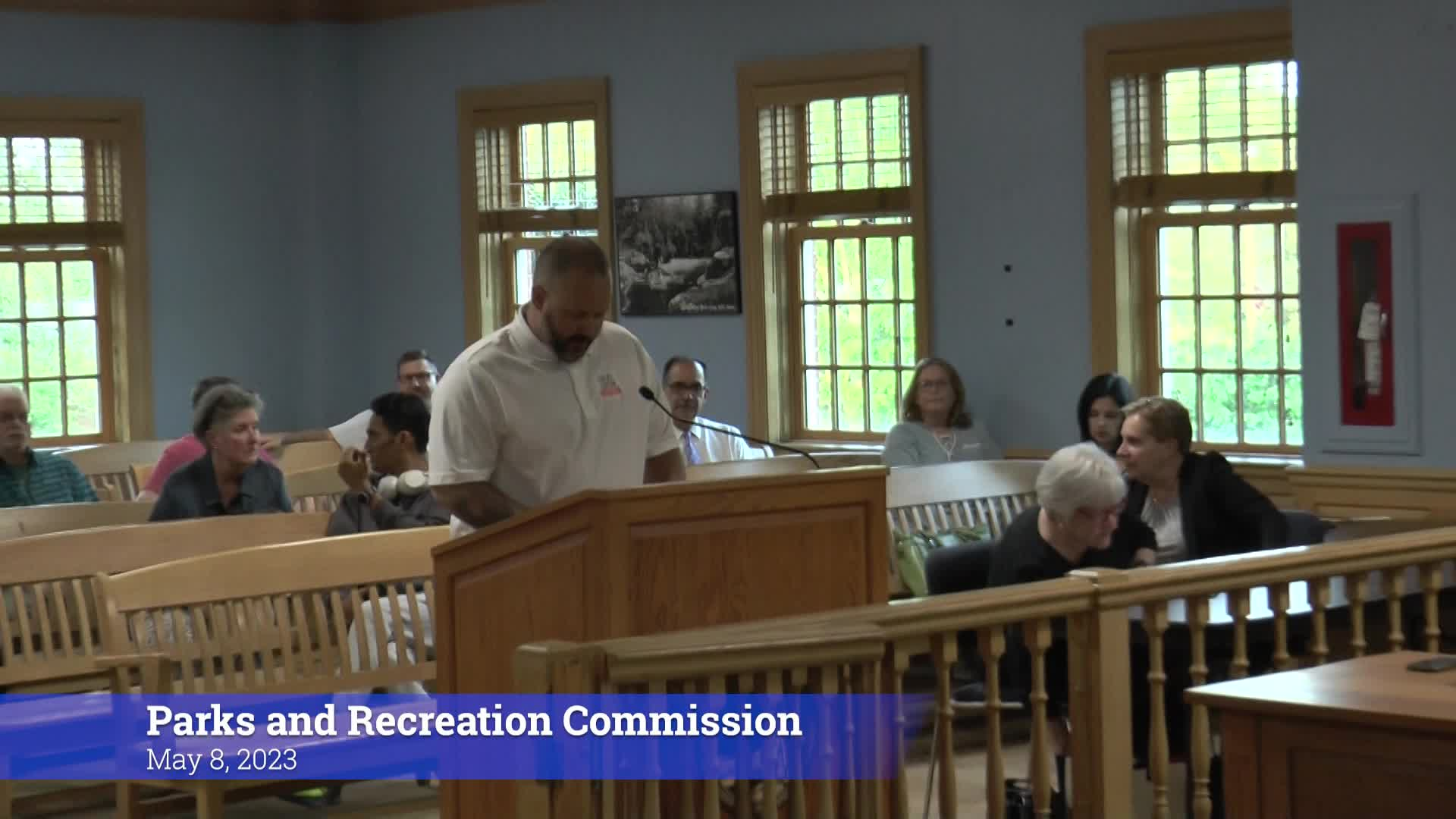 Thumbnail image for Parks & Recreation Commission 5/8/23 Meeting
