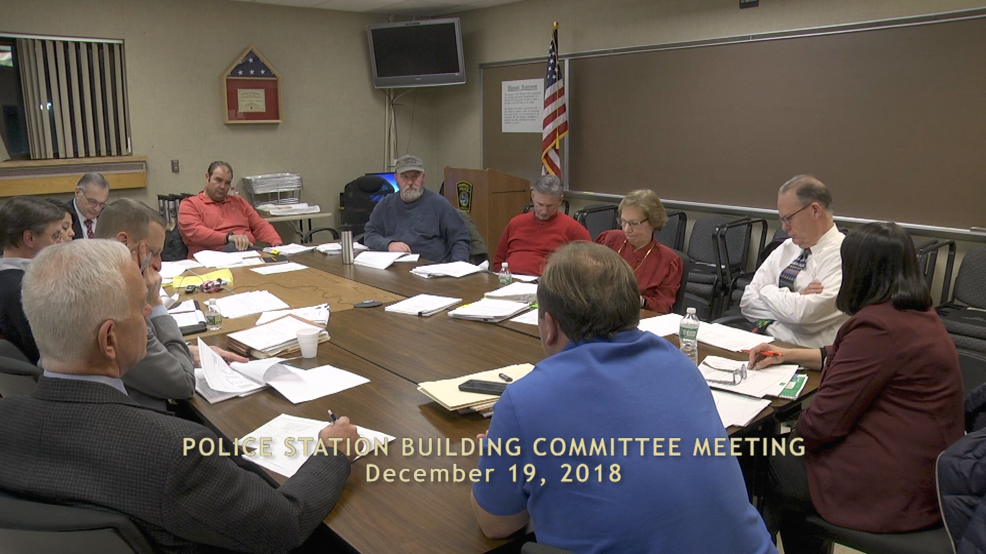 Thumbnail image for Police Station Building Committee 12/19 Meeting