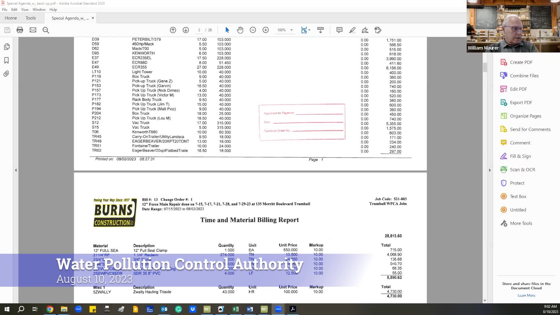 Thumbnail image for Water Pollution Control Authority 8/10/23 Special Meeting