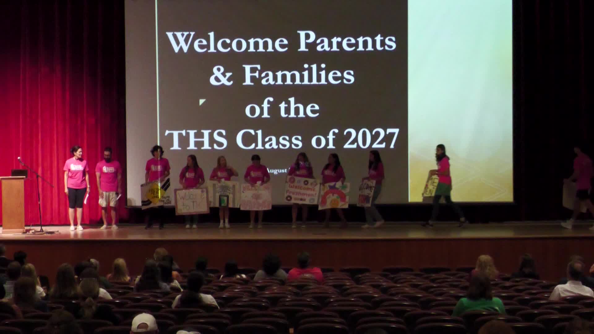 Thumbnail image for THS Class of 2027 Familes Welcome