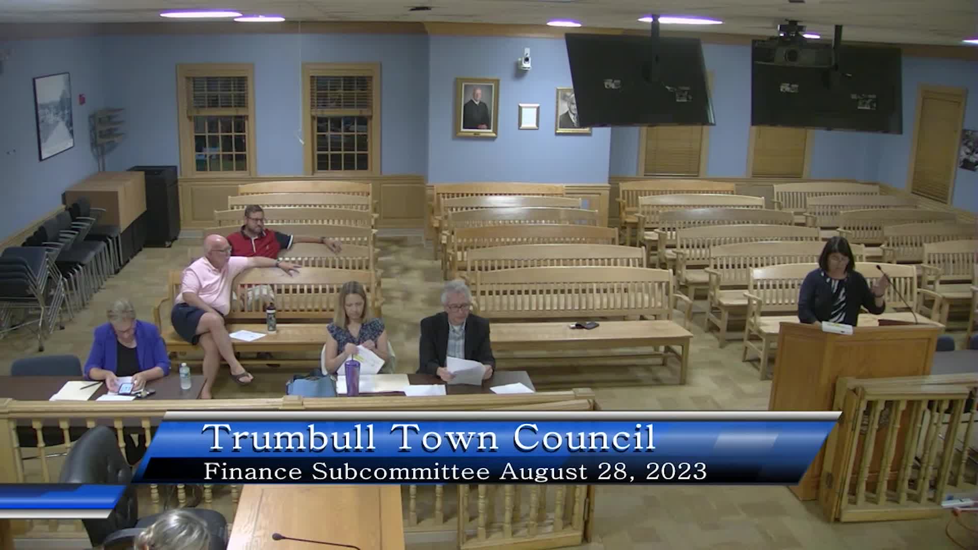 Thumbnail image for Town Council Finance Committee 8/28/23 Meeting