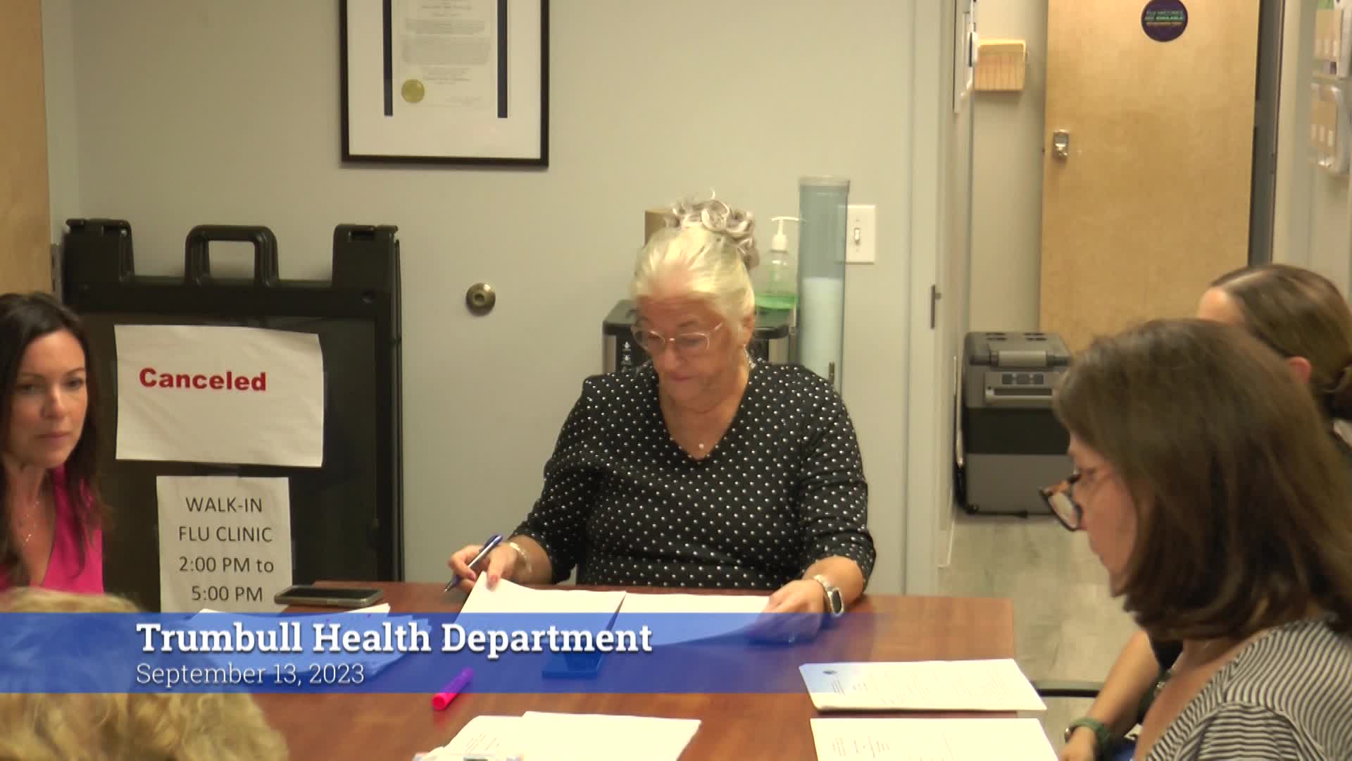 Thumbnail image for Trumbull Health Department 9/13/23 Meeting